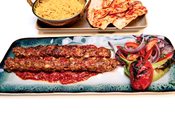 Cheese and Vegetables Kebab