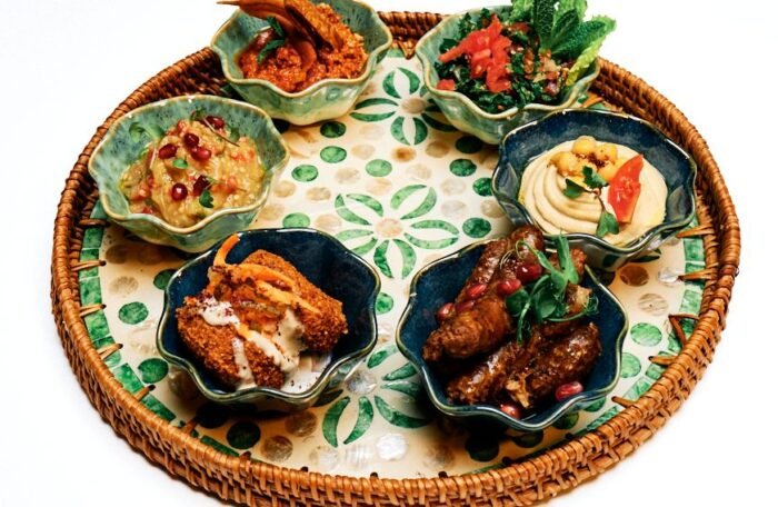 Mezzeh Selection for two.